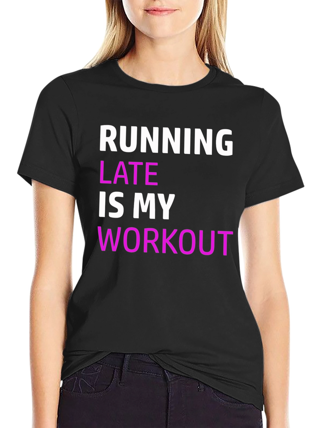 Funny Running Late Workout T-Shirt
