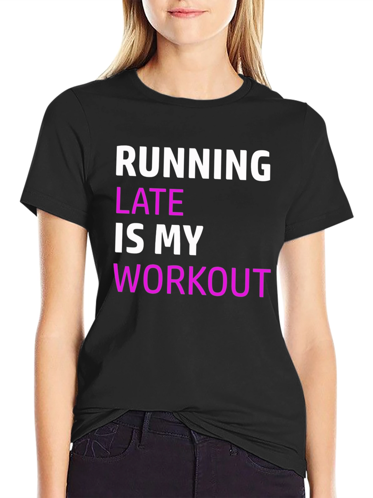 Funny Running Late Workout T-Shirt