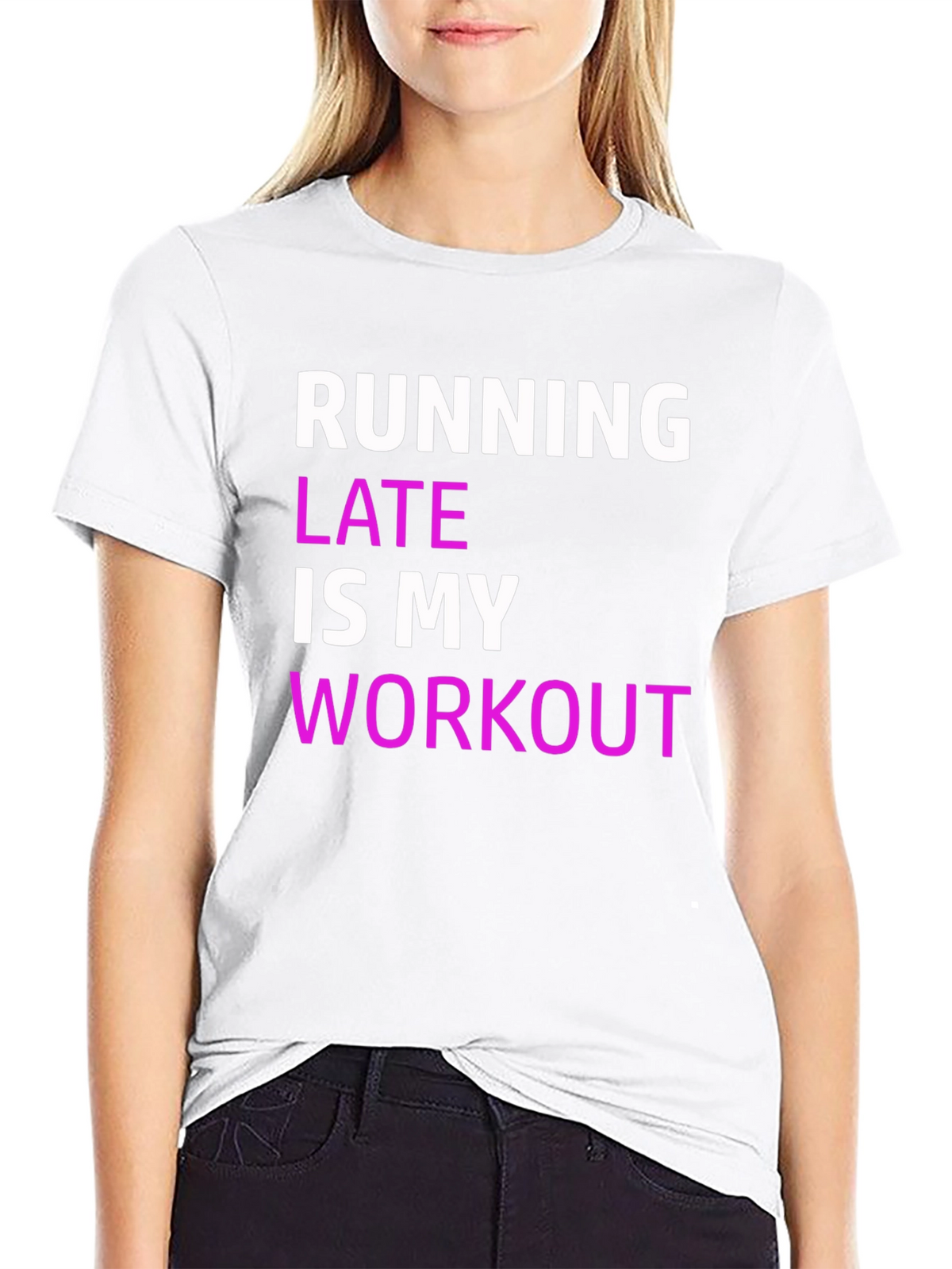 Funny Running Late Workout T-Shirt