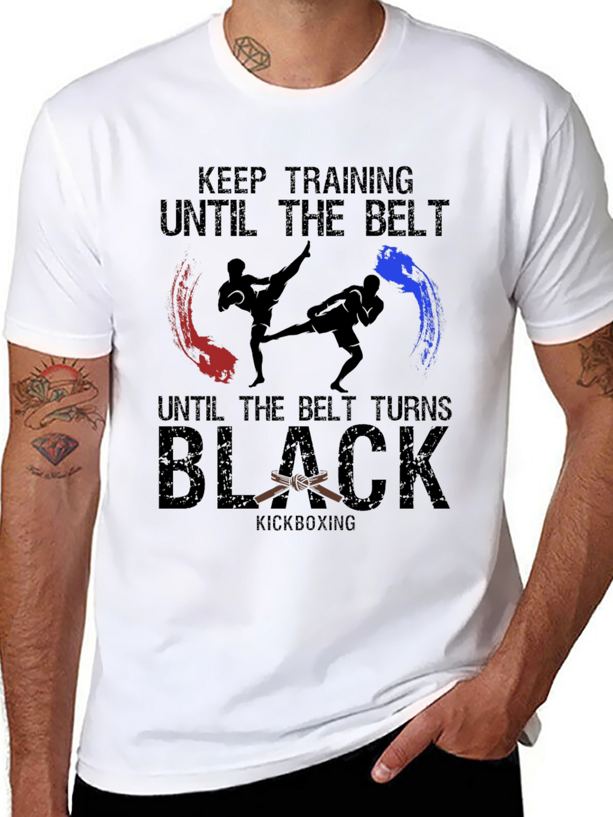 Kickboxing Training T-Shirt