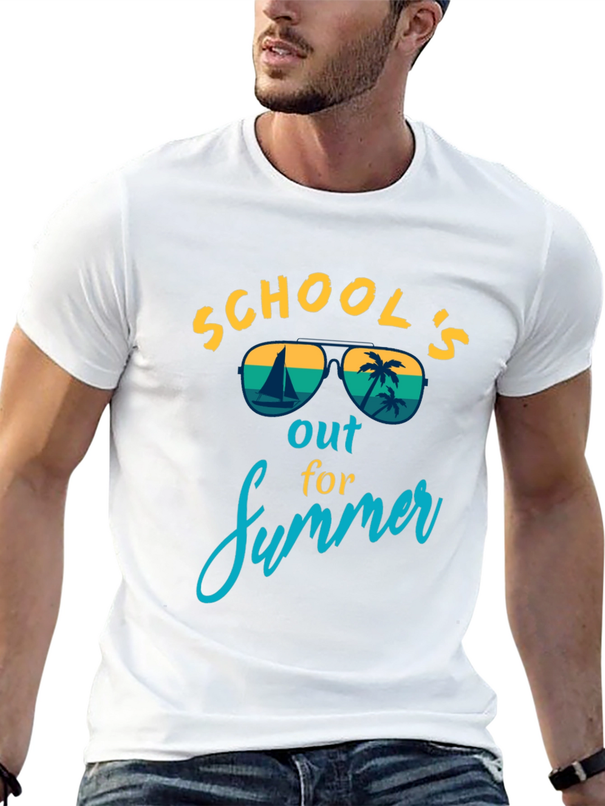 Schools Out for Summer Graphic T-Shirt