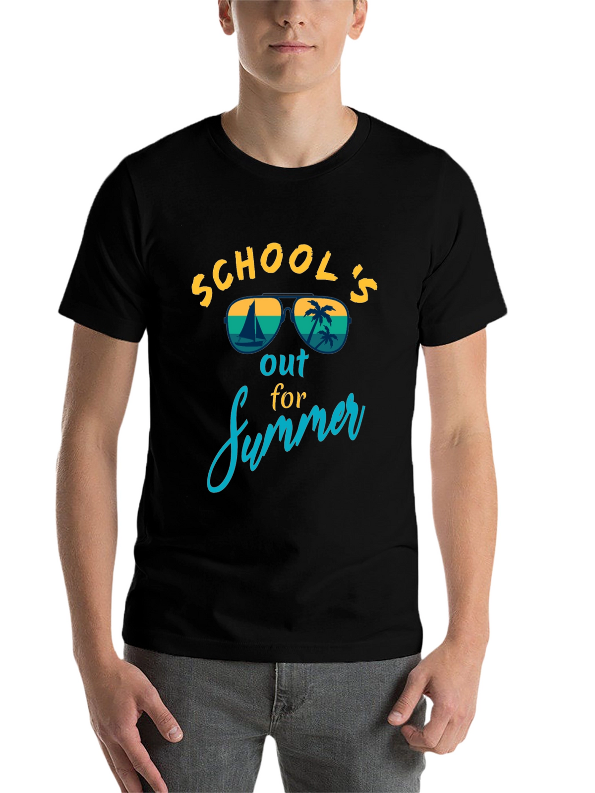 Schools Out for Summer Graphic T-Shirt