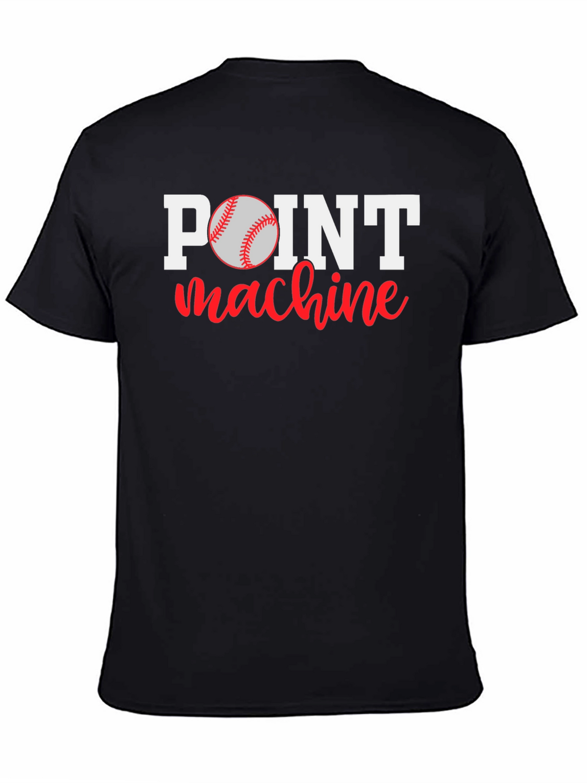 Point Machine Baseball Graphic T-Shirt