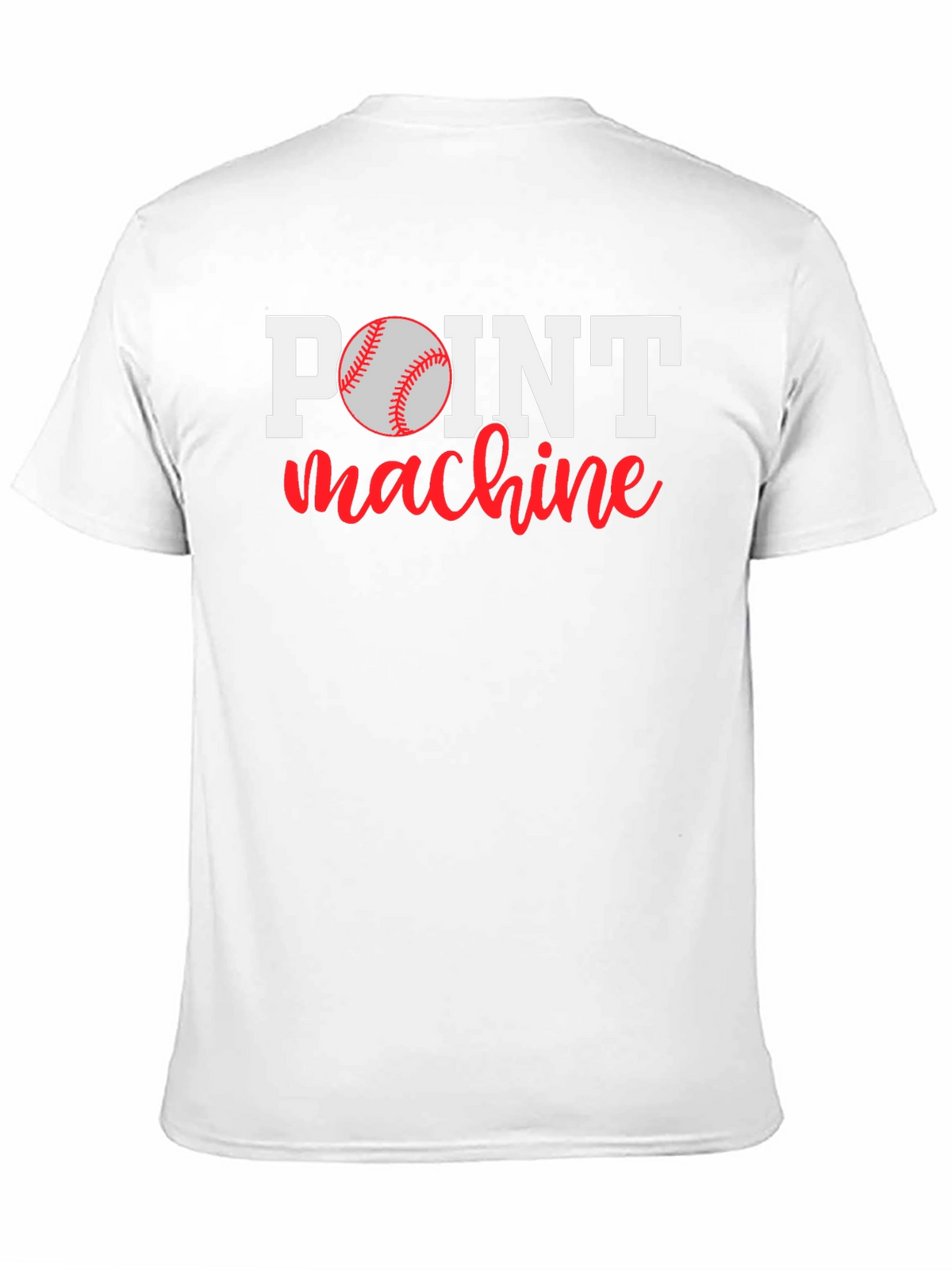 Point Machine Baseball Graphic T-Shirt