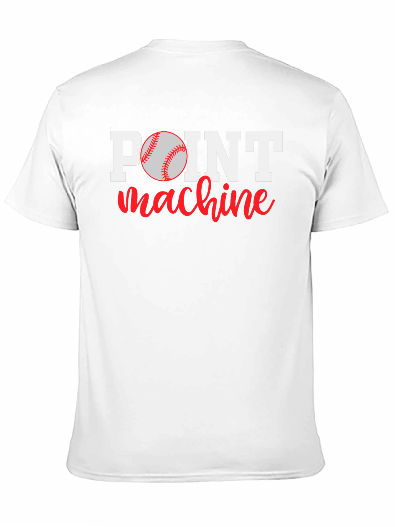 Point Machine Baseball Graphic T-Shirt