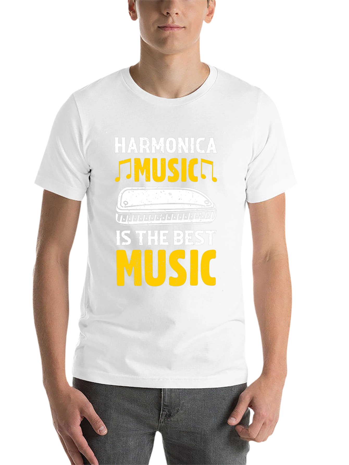 Harmonica Music Lover T-Shirt