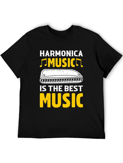 Harmonica Music Lover T-Shirt