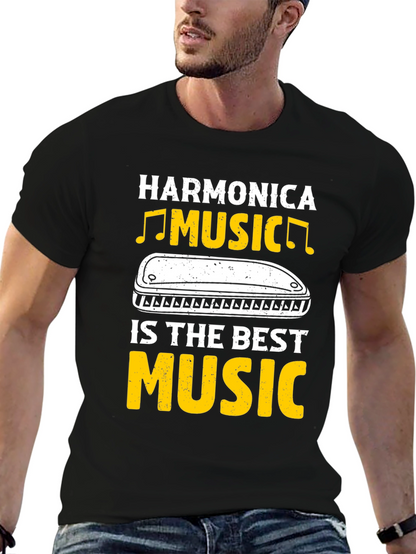 Harmonica Music Lover T-Shirt