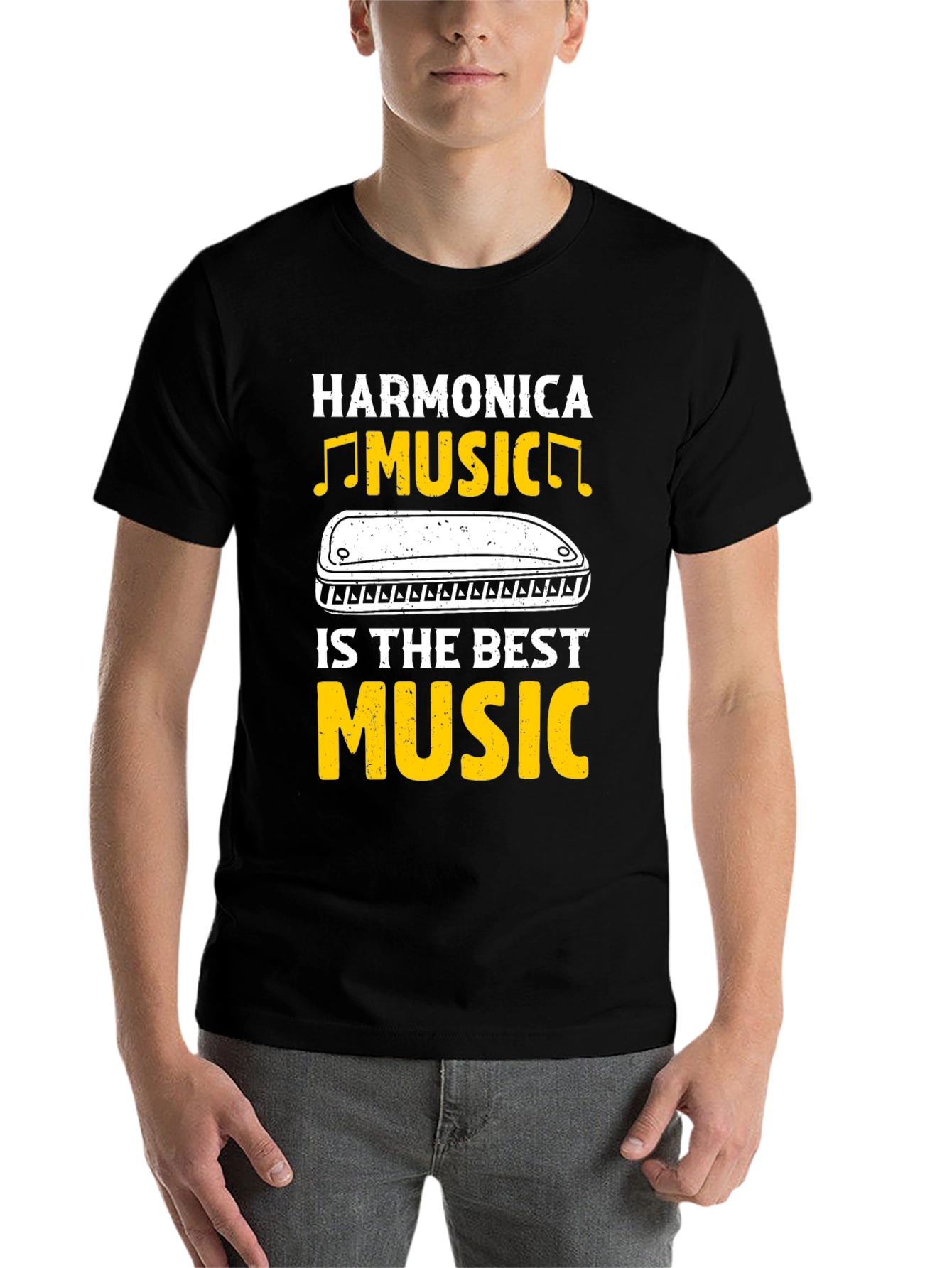 Harmonica Music Lover T-Shirt