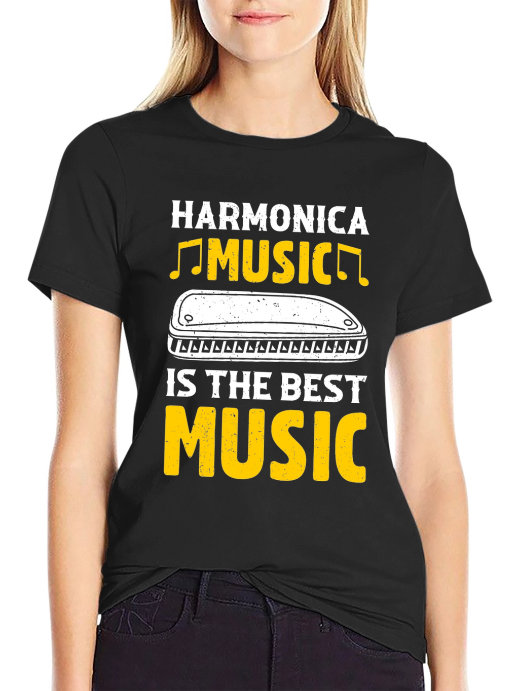Harmonica Music Lover T-Shirt