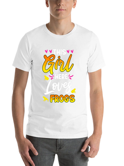This Girl Loves Frogs Graphic T-Shirt