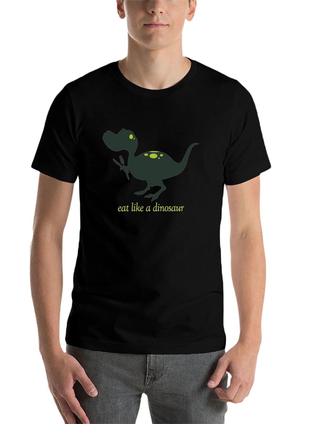 Eat Like a Dinosaur Graphic Tee
