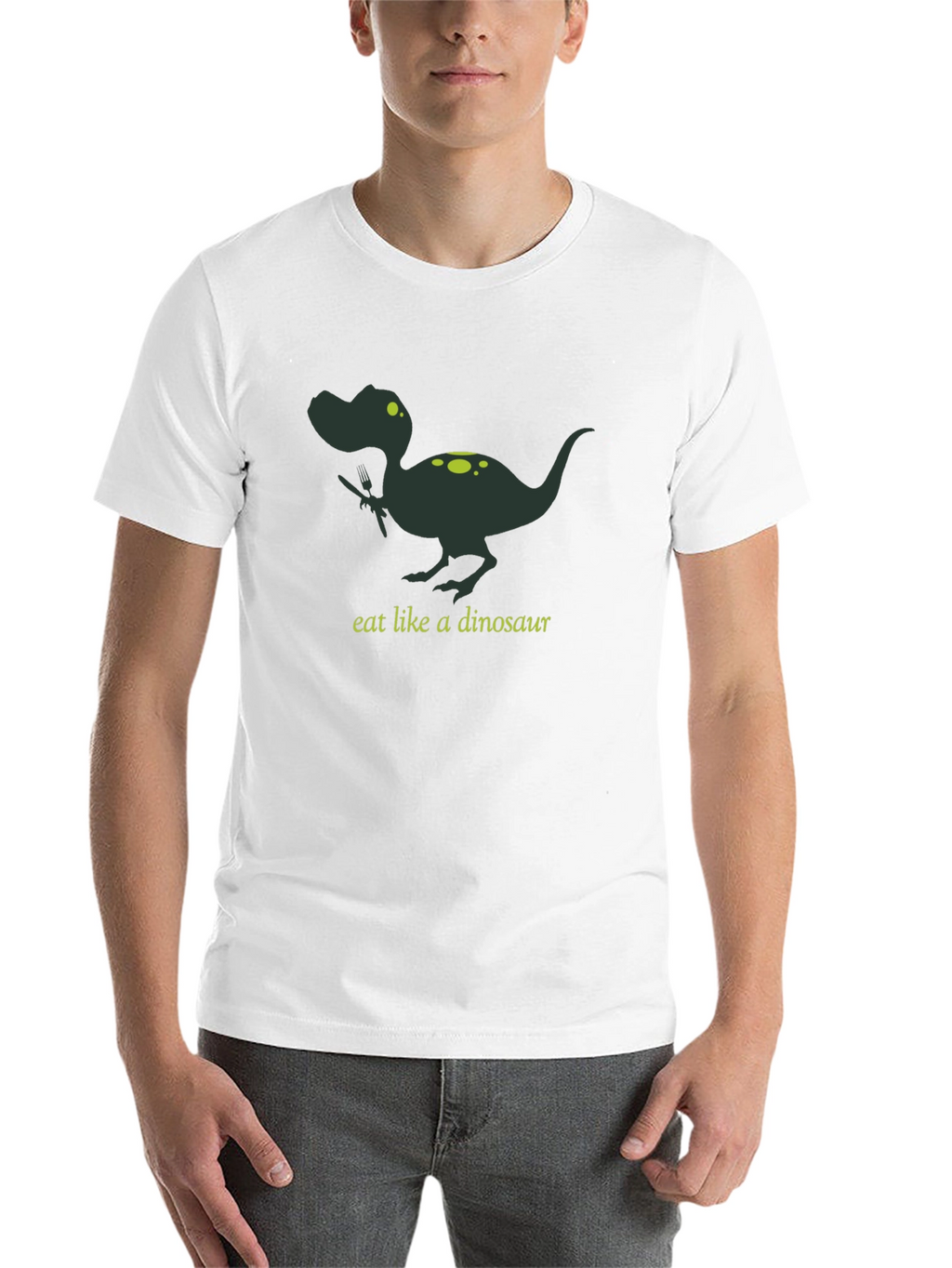 Eat Like a Dinosaur Graphic Tee