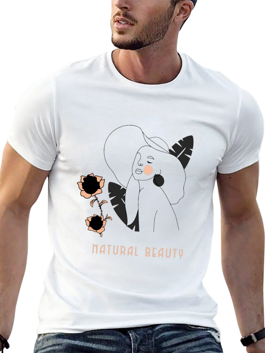 Natural Beauty Graphic T-Shirt