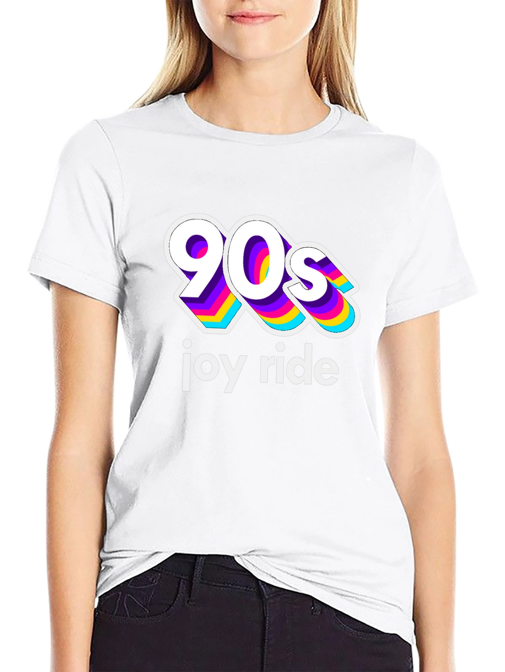 90s Joy Ride Graphic Tee - Retro Style