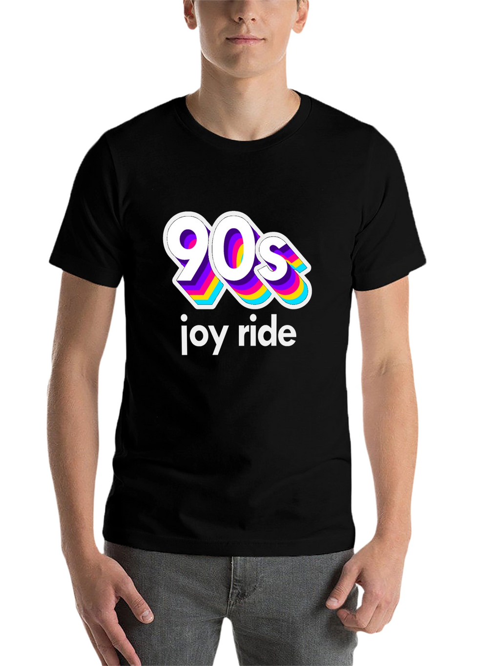90s Joy Ride Graphic Tee - Retro Style