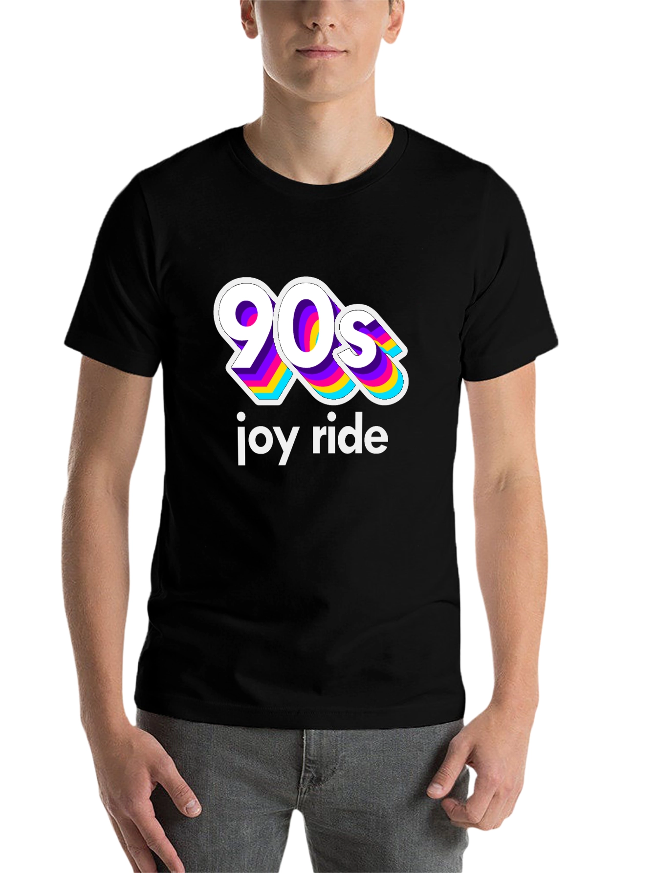 90s Joy Ride Graphic Tee - Retro Style