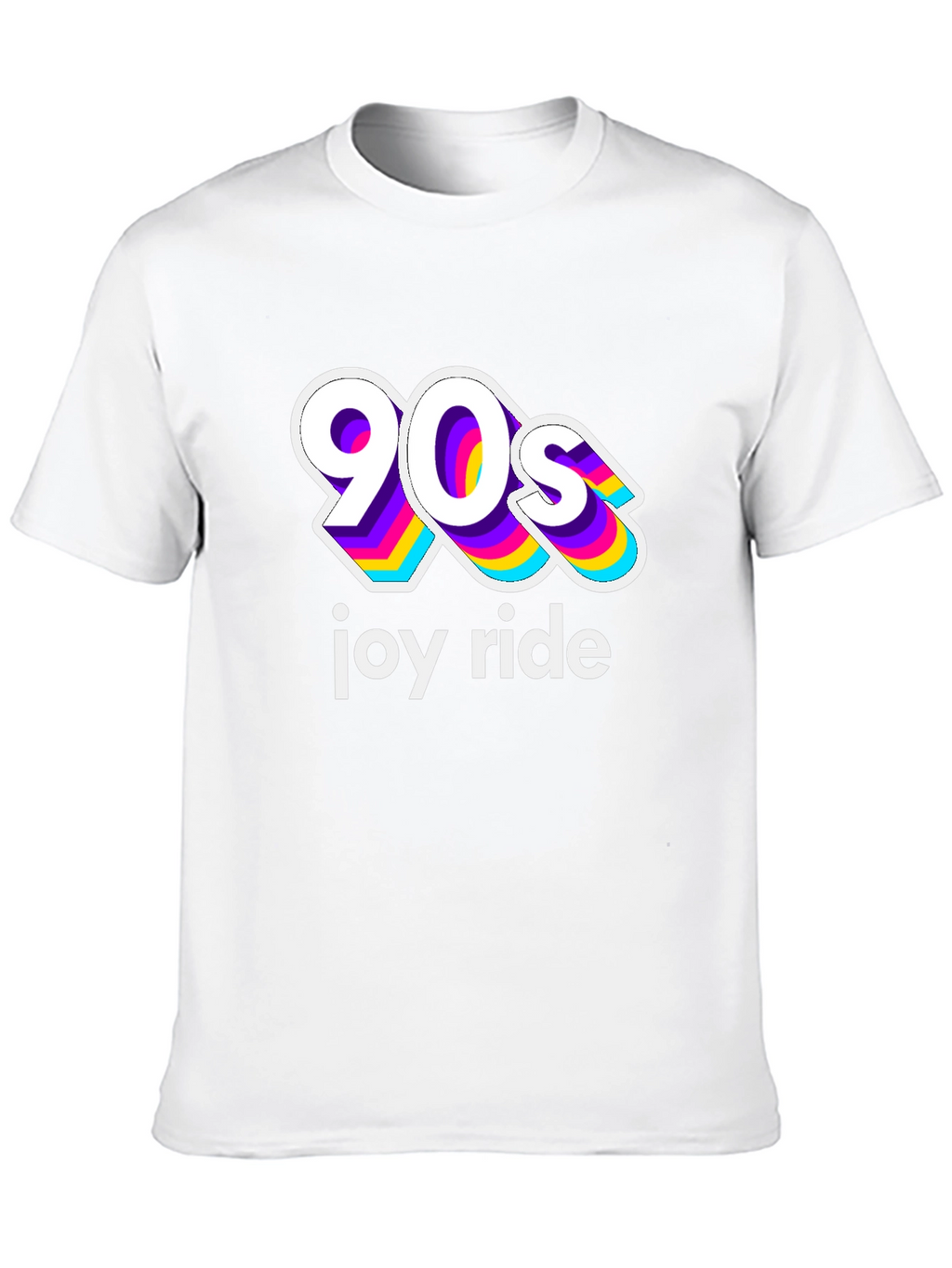 90s Joy Ride Graphic Tee - Retro Style