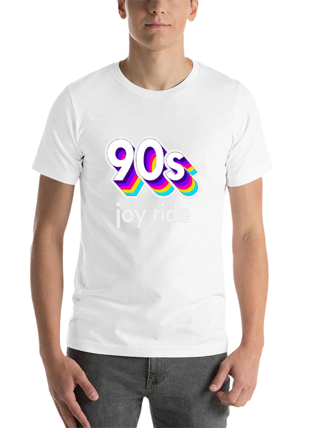 90s Joy Ride Graphic Tee - Retro Style