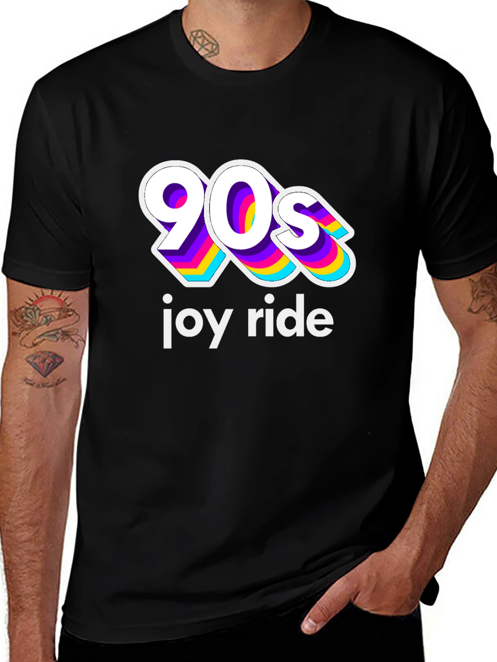 90s Joy Ride Graphic Tee - Retro Style
