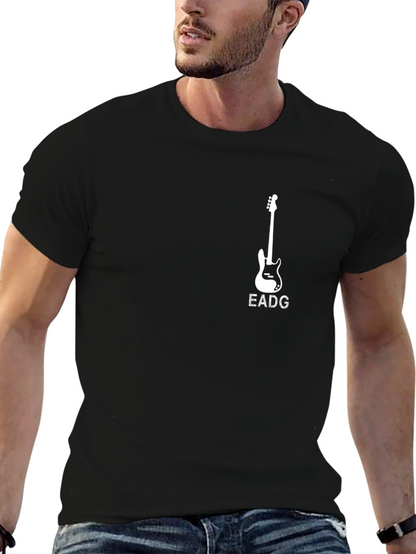 Guitar EADG T-Shirt - Musician Tee