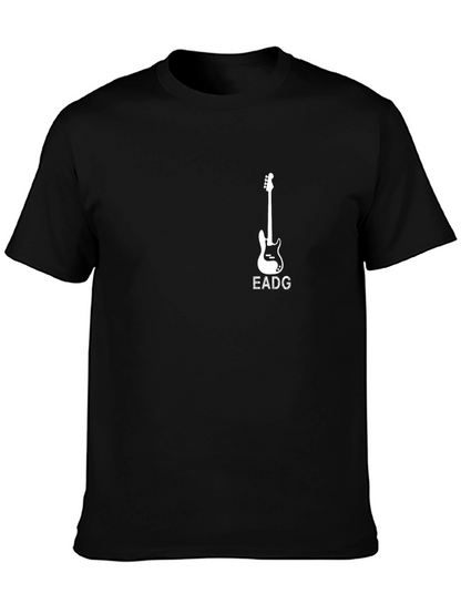 Guitar EADG T-Shirt - Musician Tee