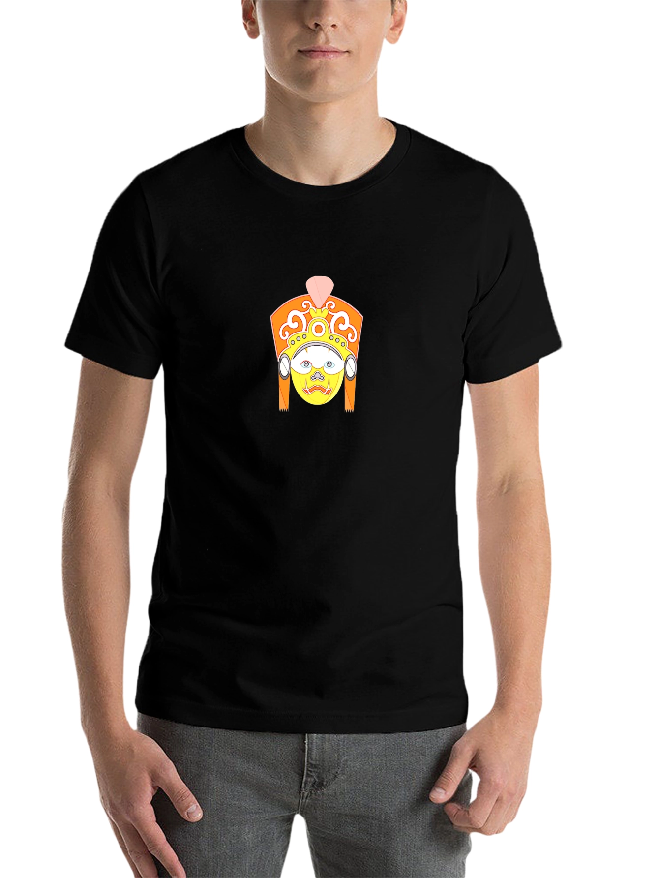 Unique Graphic Tee - Stylish Black T-Shirt