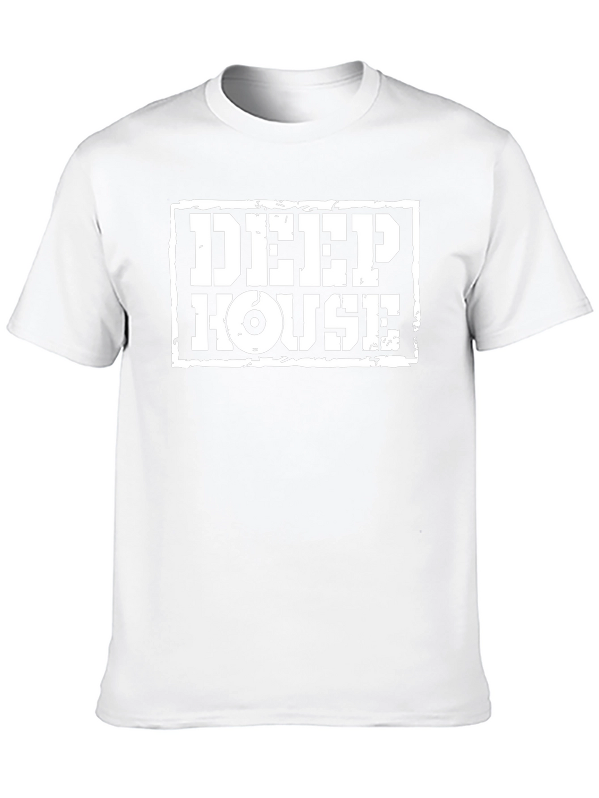 Deep House Black Graphic Tee Shirt