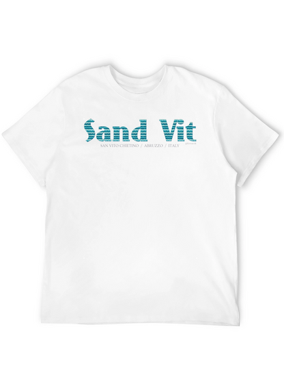 Sand Vit Graphic Tee - Black Cotton T-Shirt