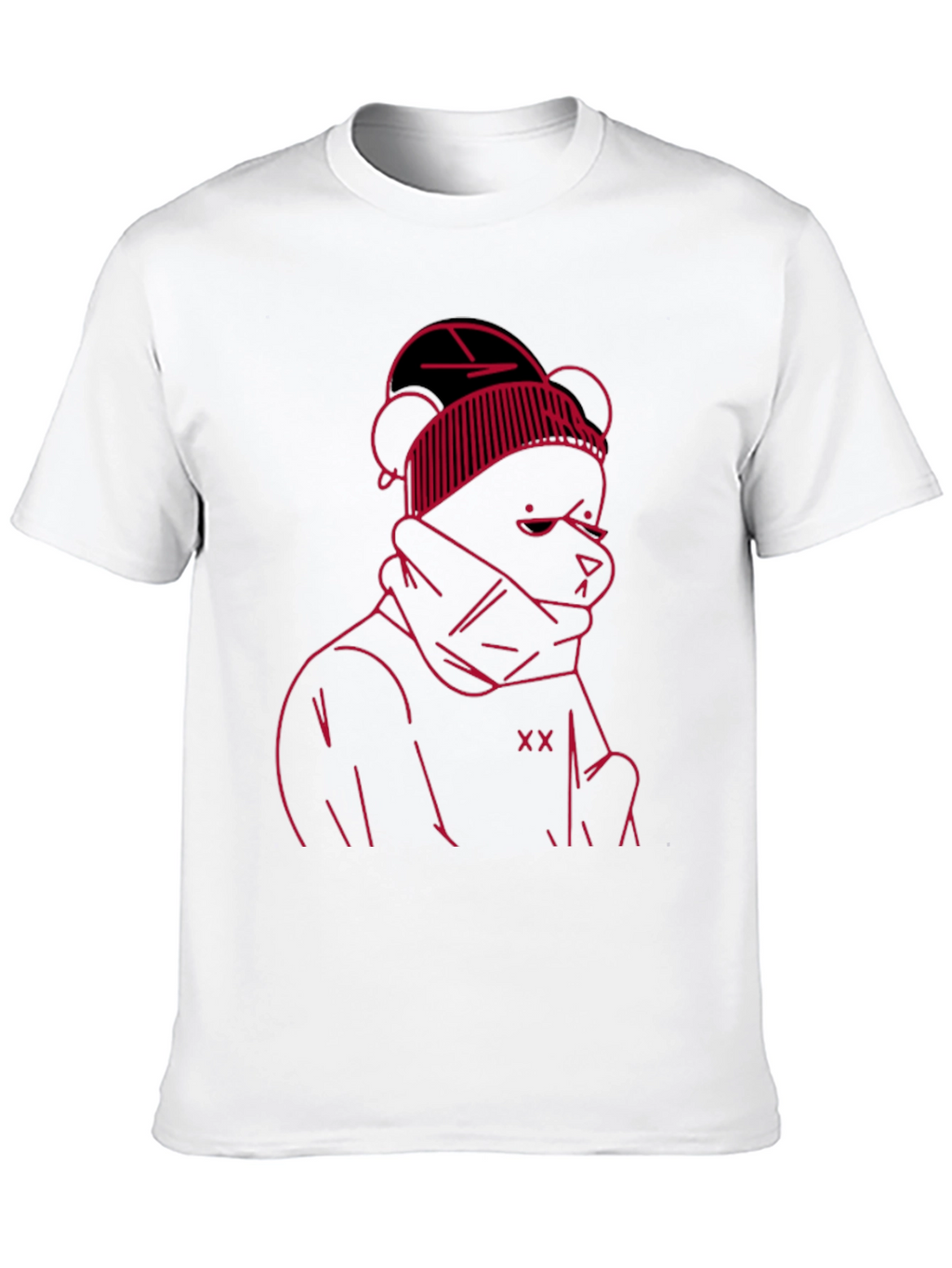 Graphic Bear Tee - Cool Streetwear Style
