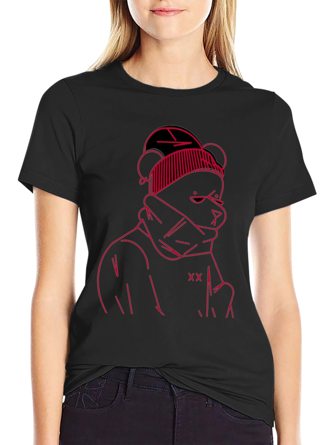 Graphic Bear Tee - Cool Streetwear Style