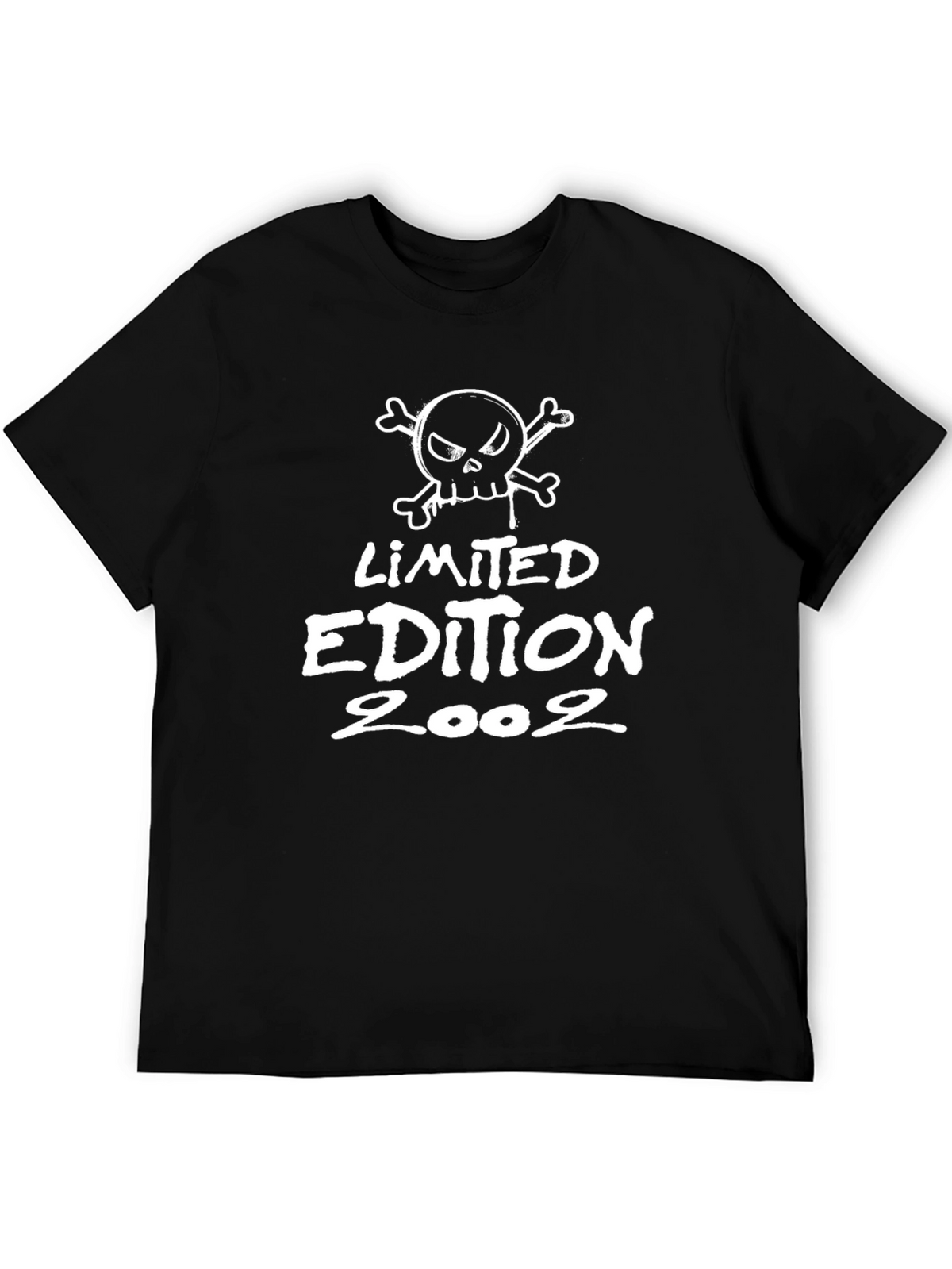 Limited Edition 2002 Skull Graphic T-Shirt