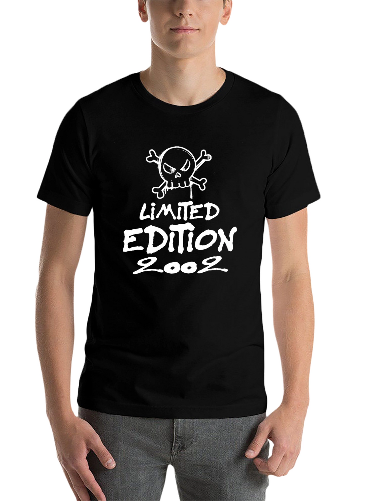 Limited Edition 2002 Skull Graphic T-Shirt