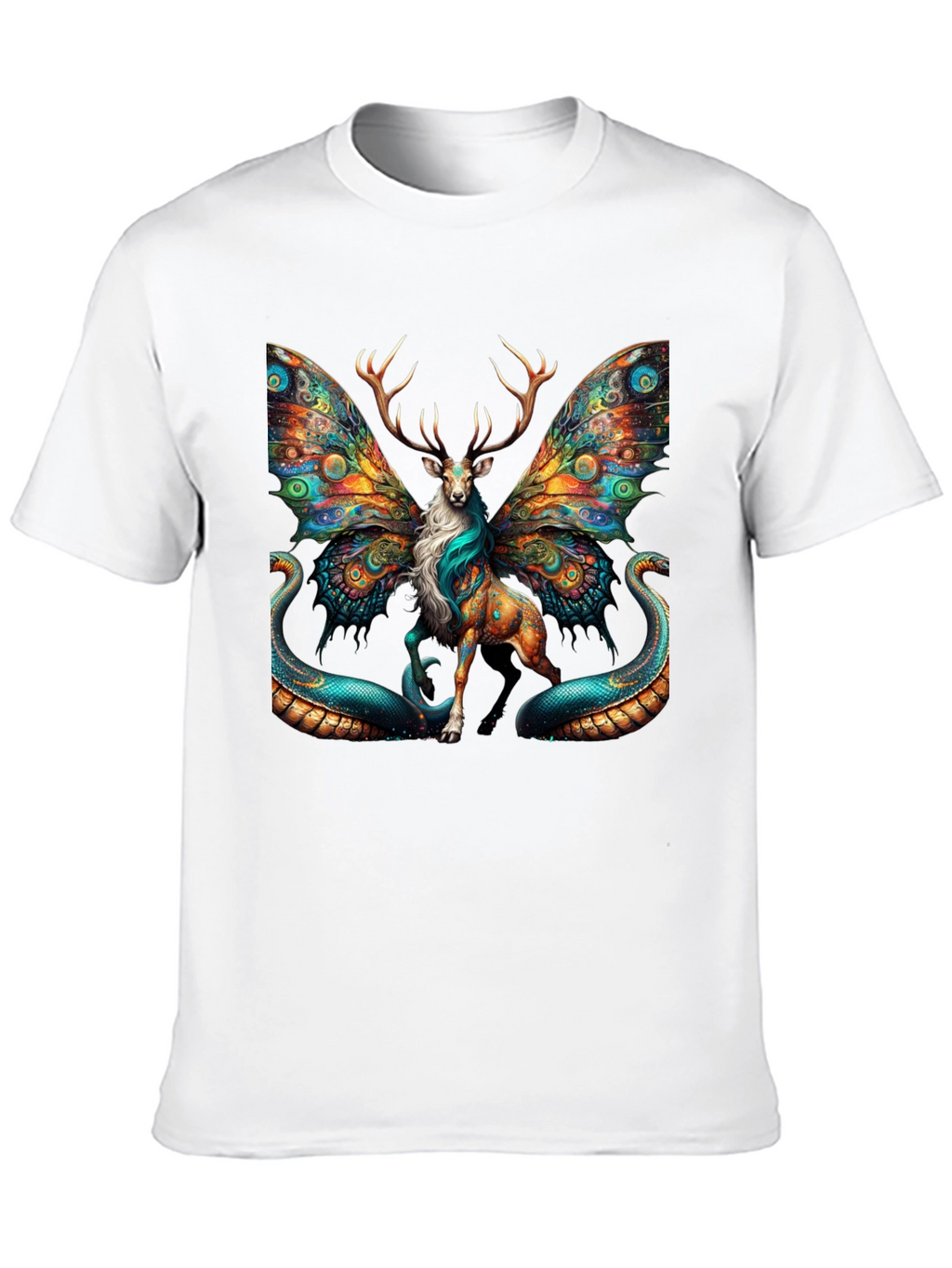 Mystical Deer Wings T-Shirt