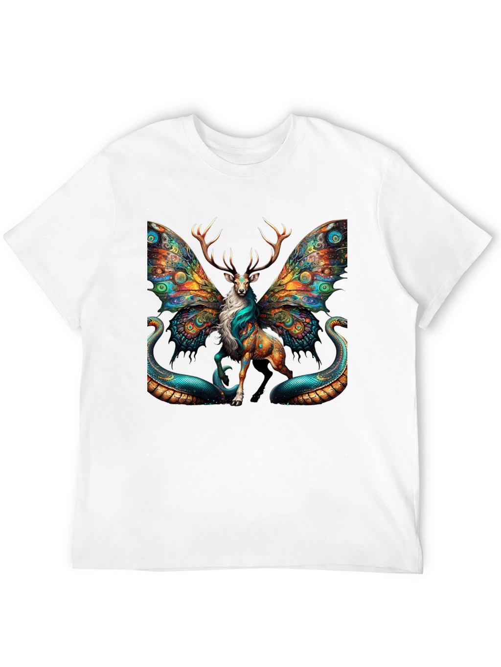 Mystical Deer Wings T-Shirt