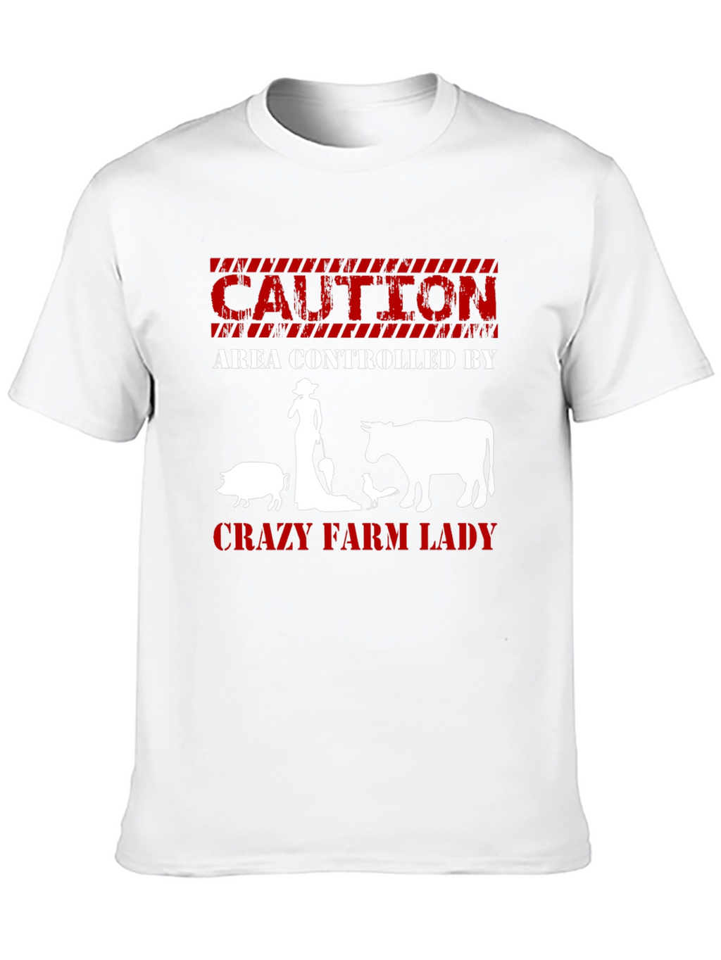 Crazy Farm Lady T-Shirt