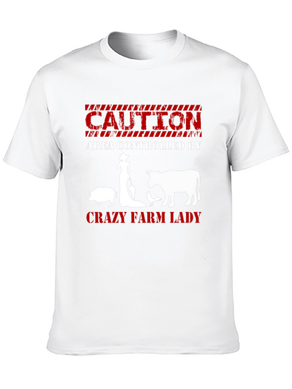 Crazy Farm Lady T-Shirt