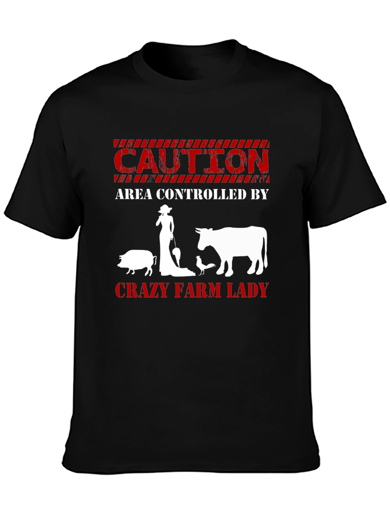 Crazy Farm Lady T-Shirt