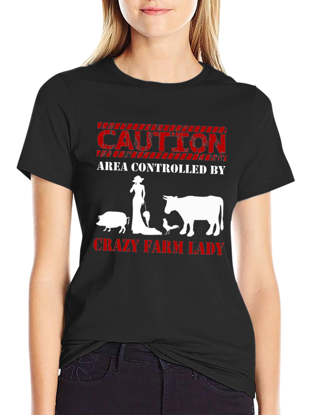 Crazy Farm Lady T-Shirt