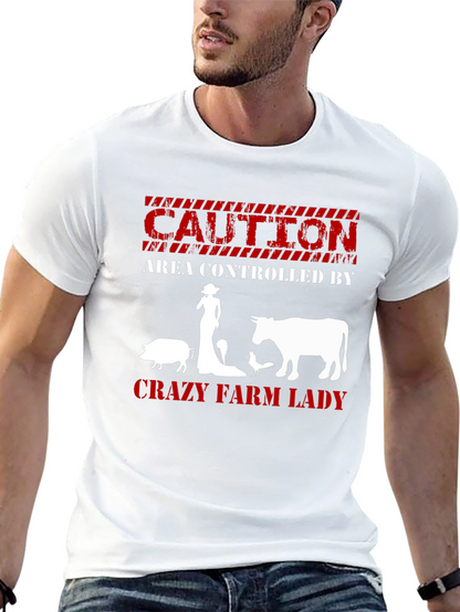 Crazy Farm Lady T-Shirt