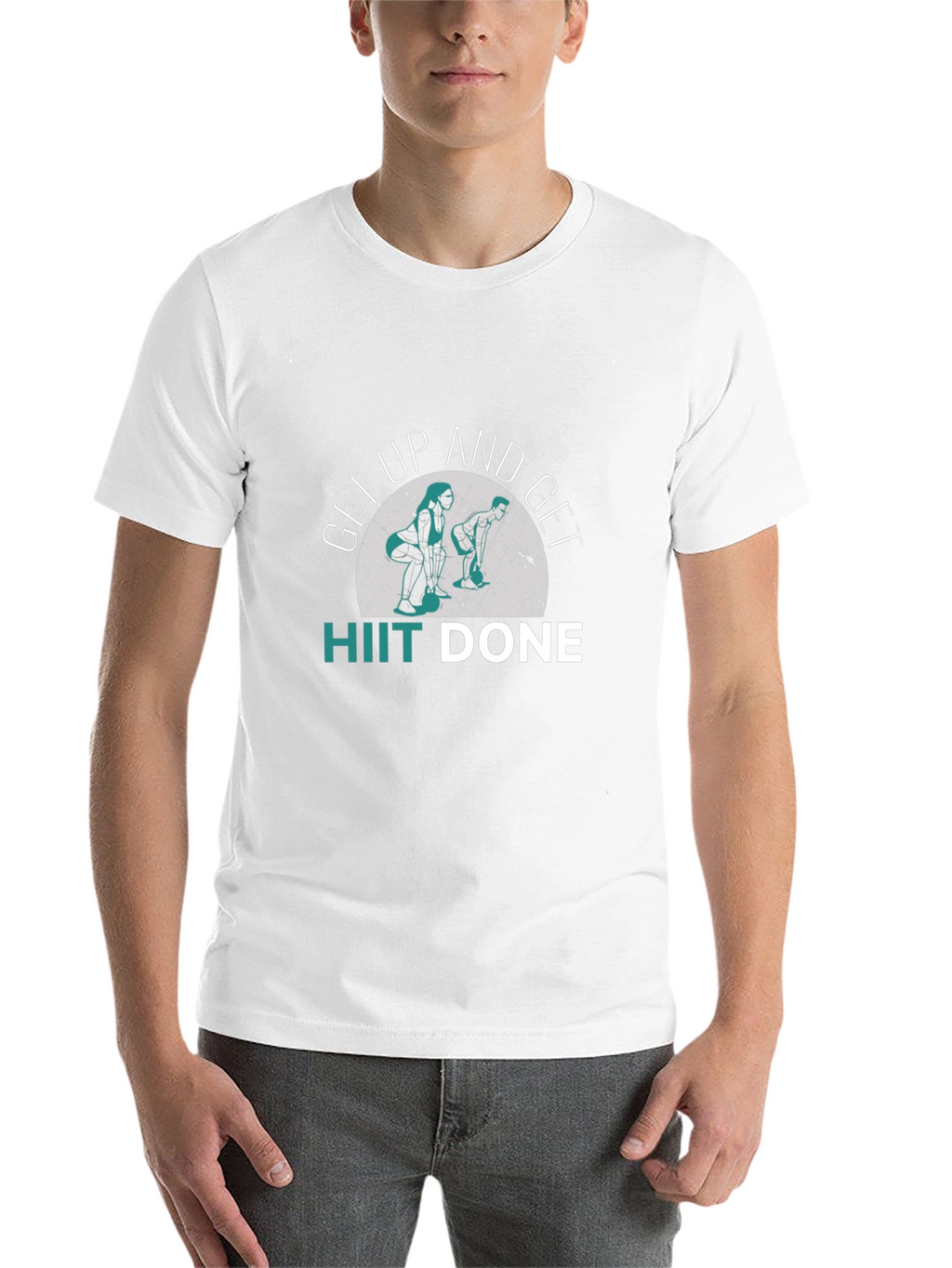 HIIT Done Black Graphic T-Shirt