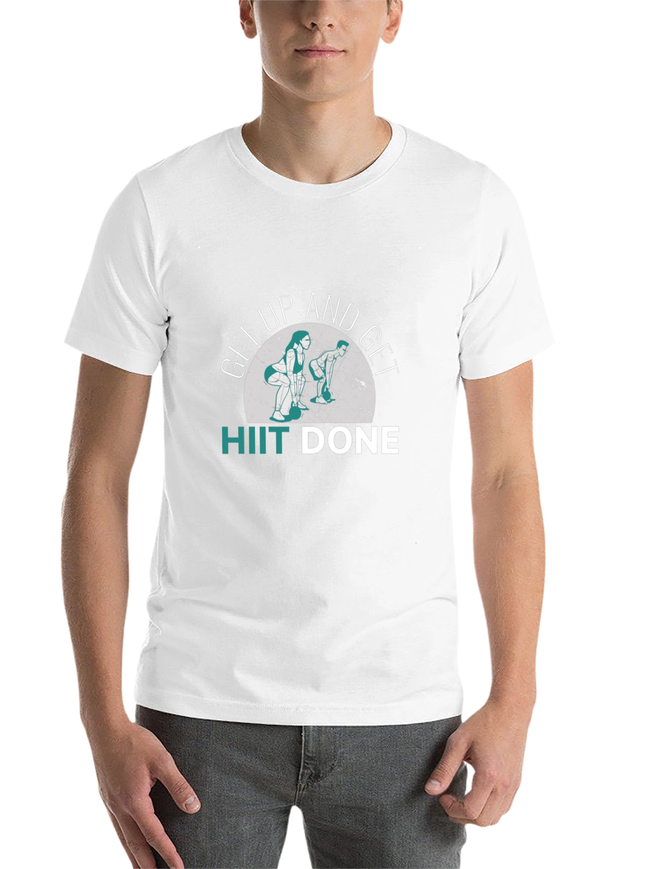HIIT Done Black Graphic T-Shirt