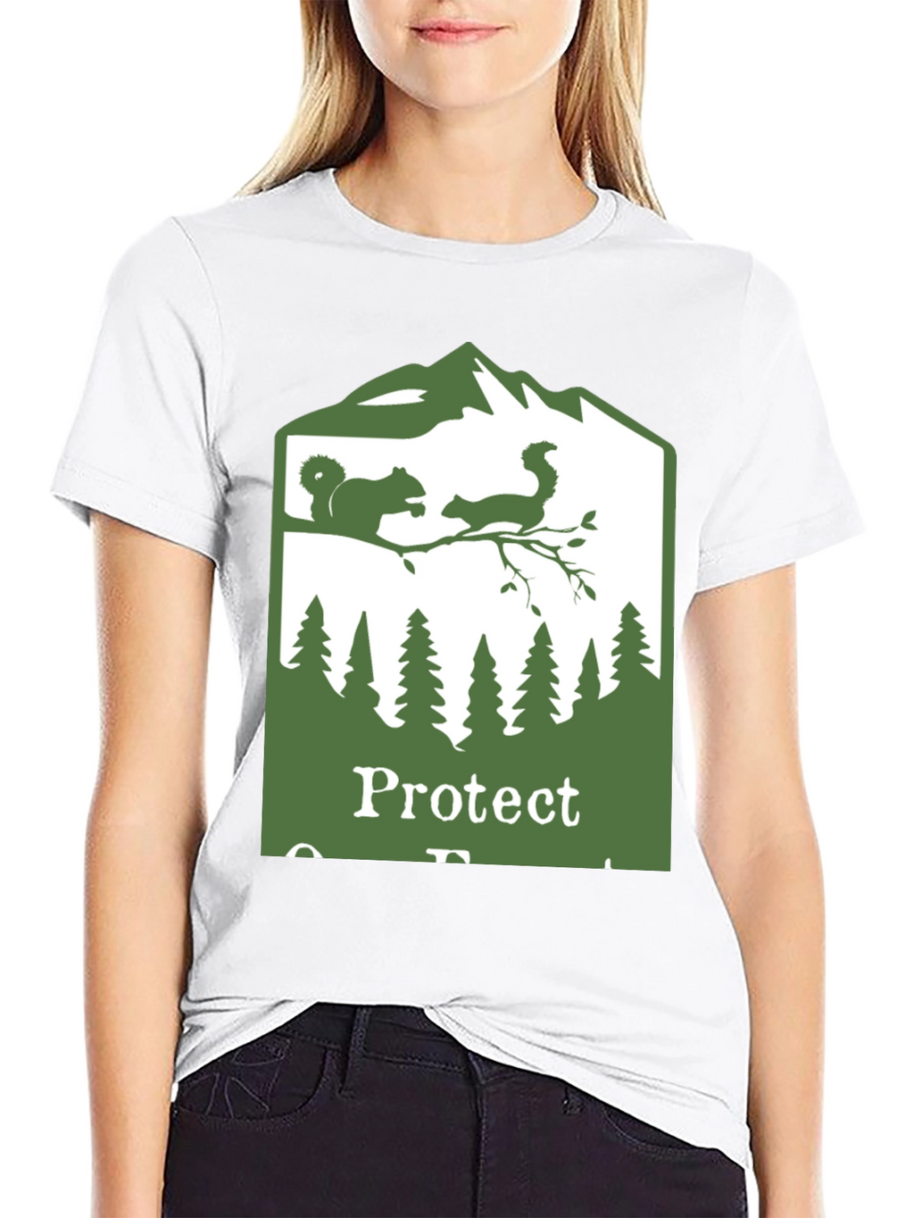 Protect Our Forests Black T-Shirt