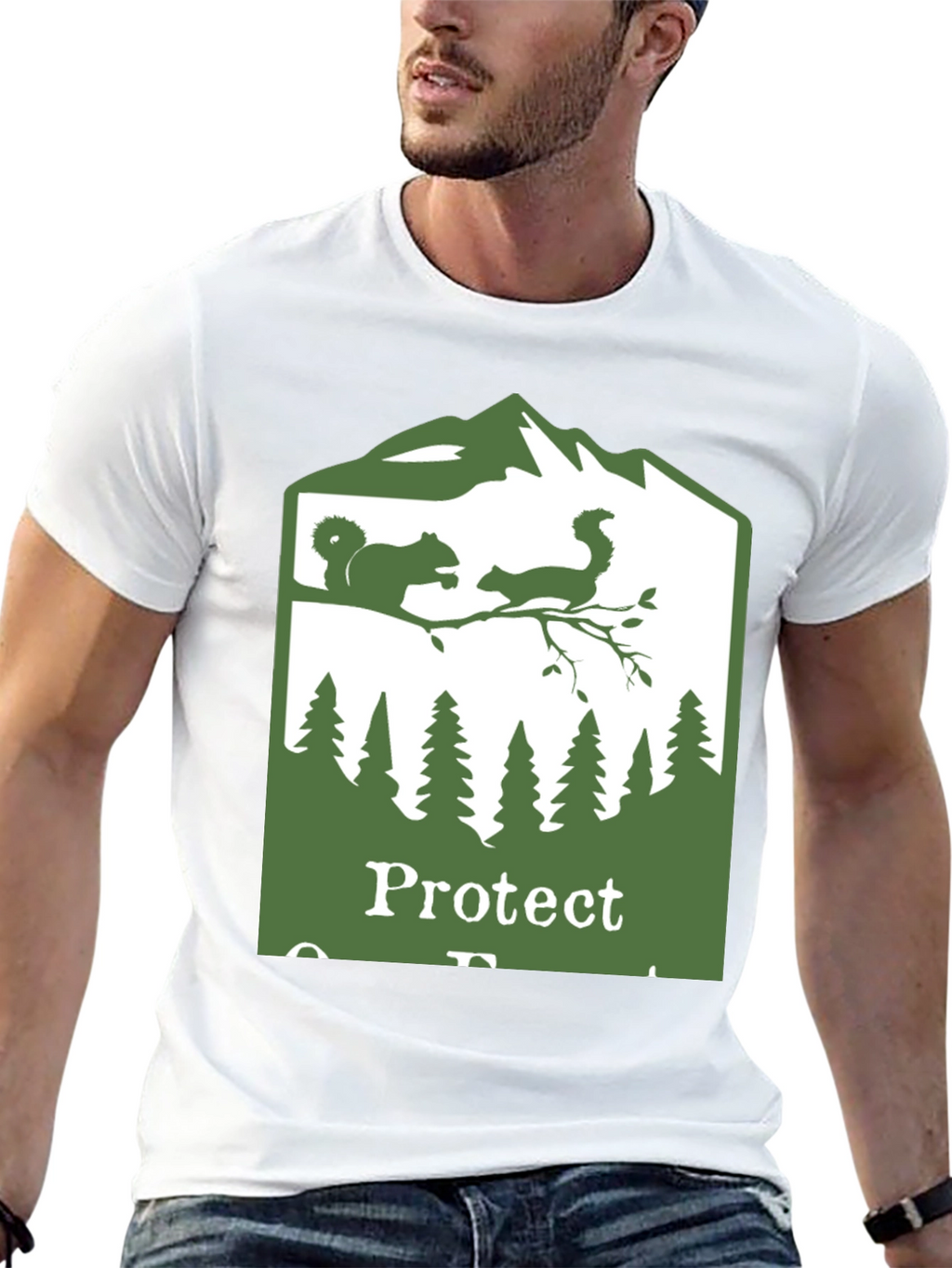 Protect Our Forests Black T-Shirt