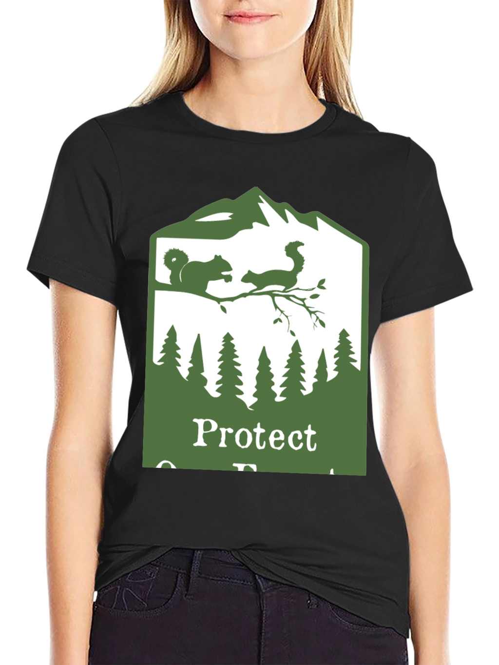 Protect Our Forests Black T-Shirt