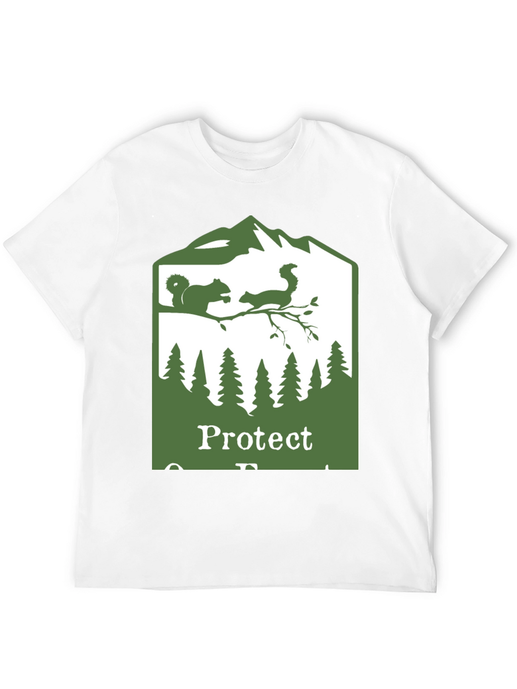 Protect Our Forests Black T-Shirt