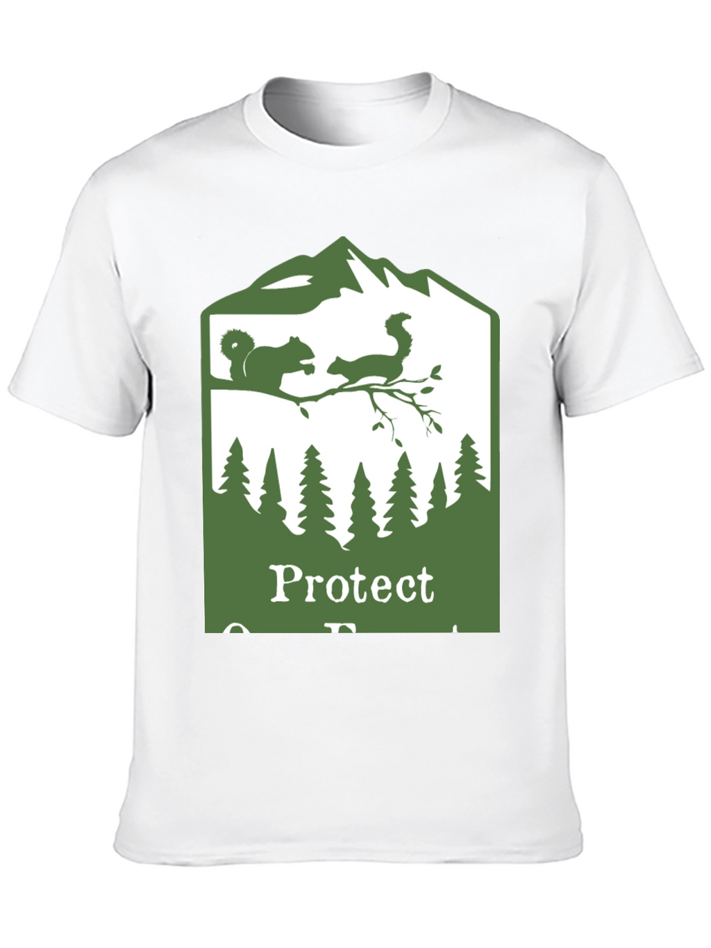 Protect Our Forests Black T-Shirt