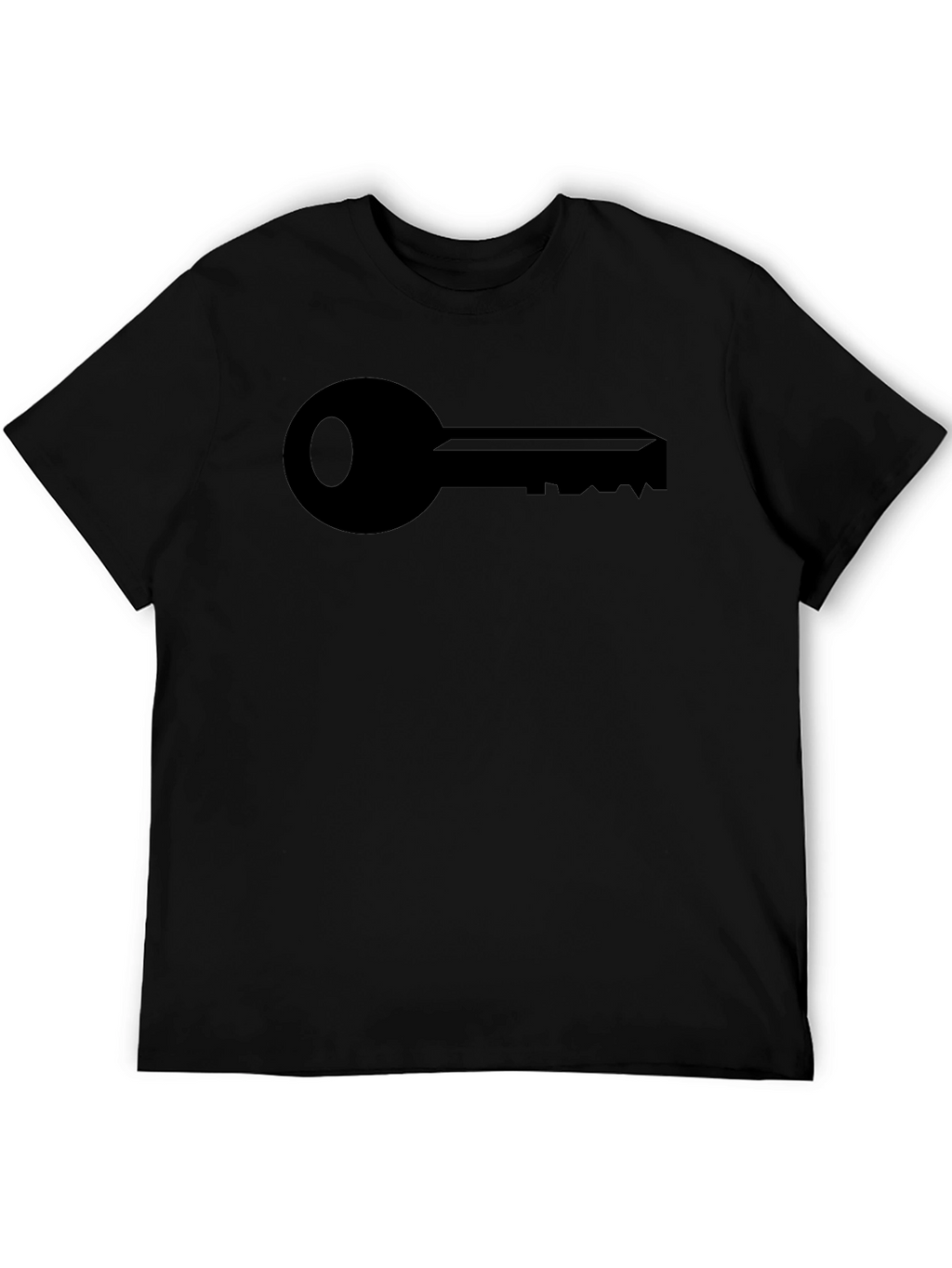 Key Graphic Black T-Shirt - Classic Design