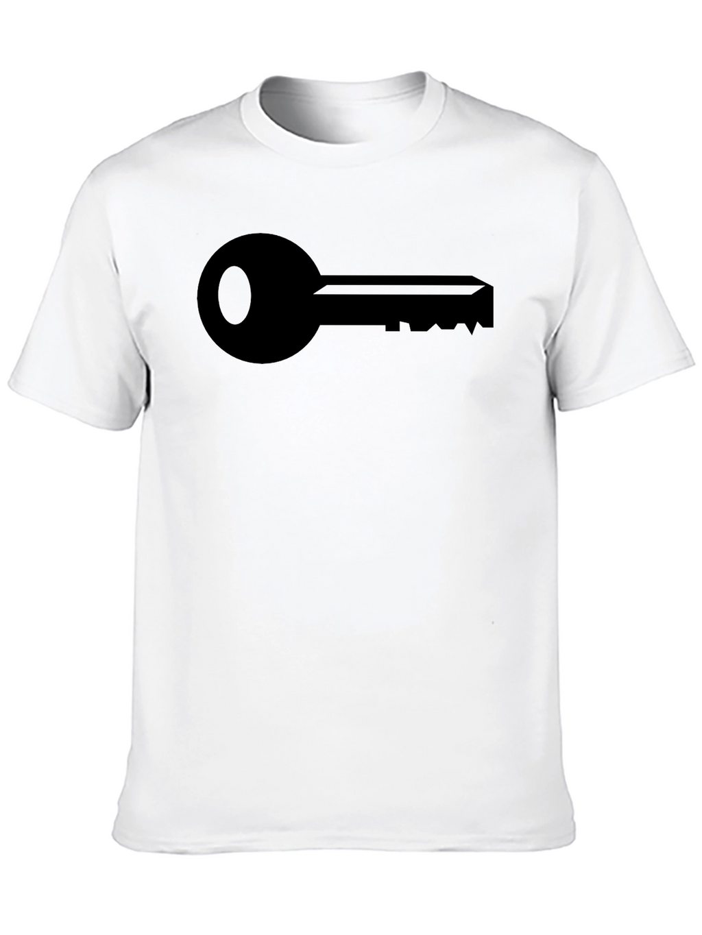 Key Graphic Black T-Shirt - Classic Design