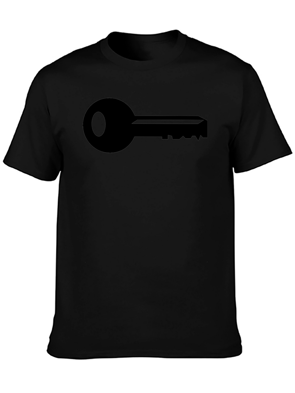 Key Graphic Black T-Shirt - Classic Design